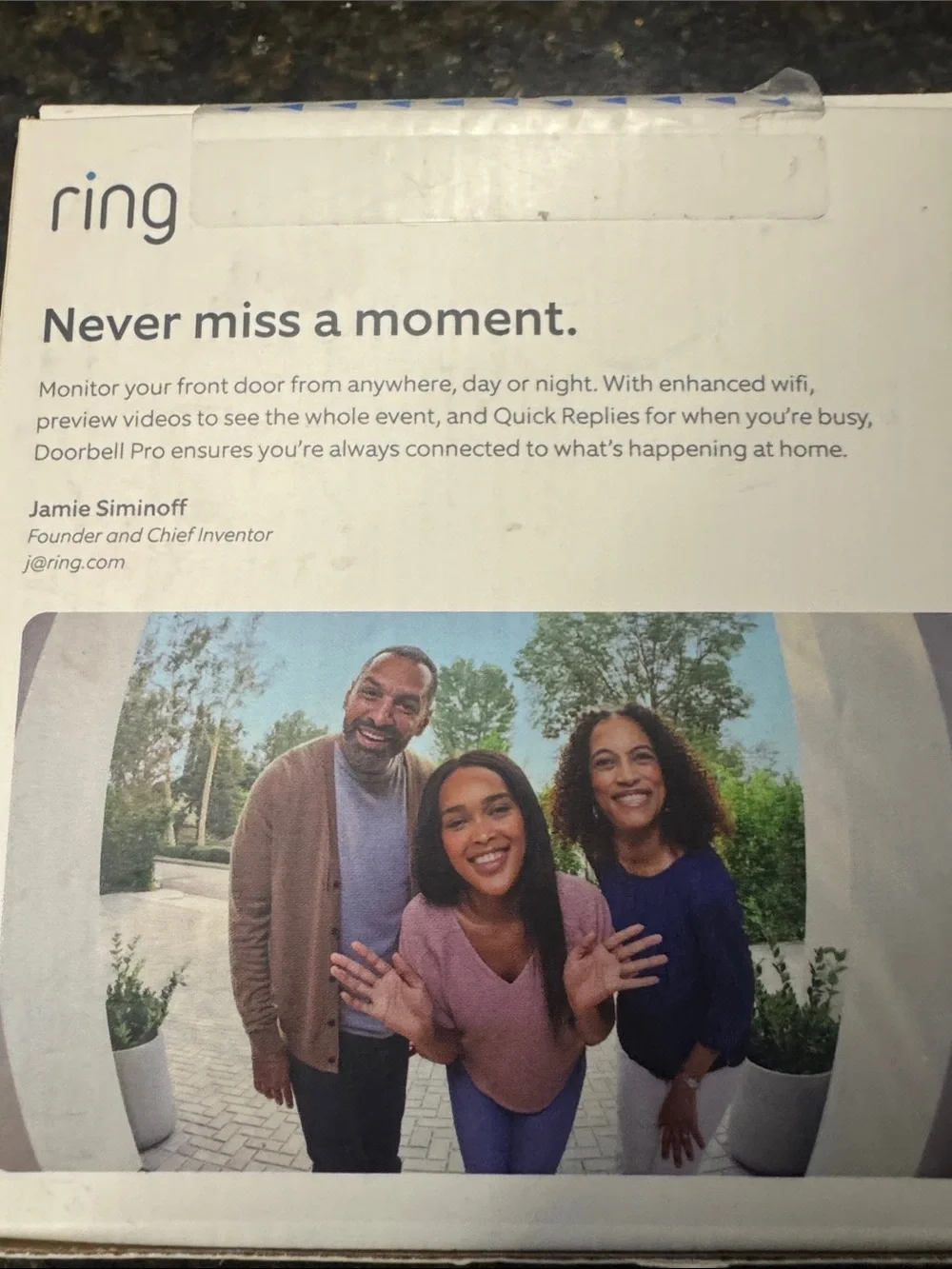 Ring retail box